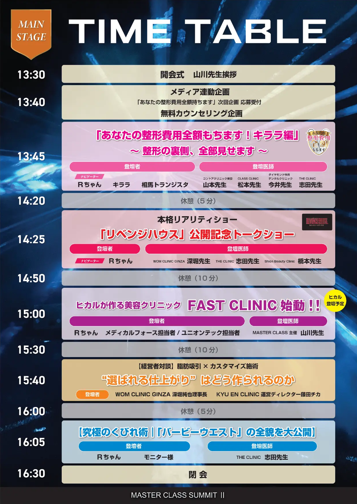 タイムテーブル